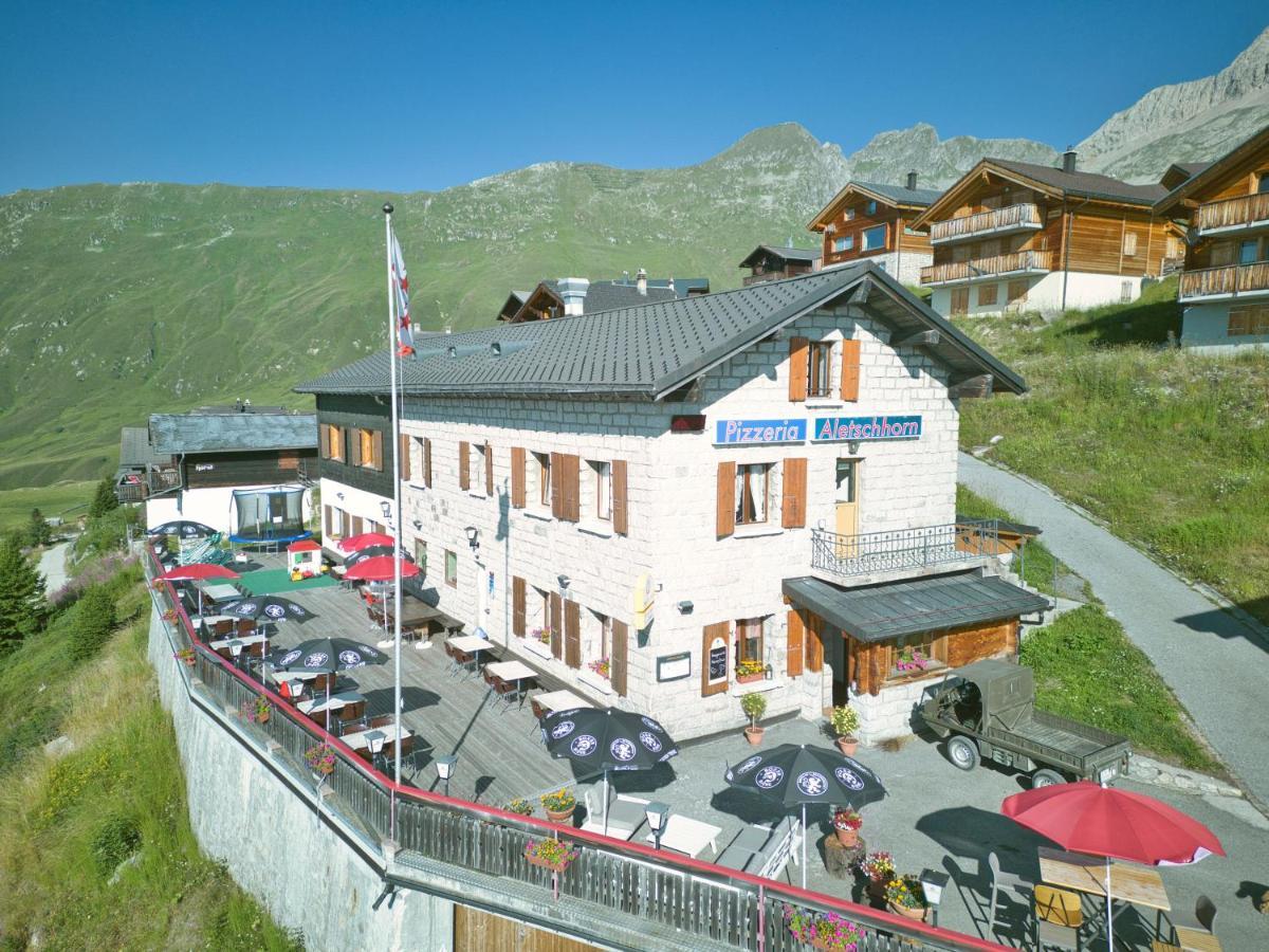 Hotel Aletschhorn بيلالب المظهر الخارجي الصورة